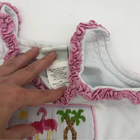 24M Zuccini Flamingo Top - Picture 3 of 4